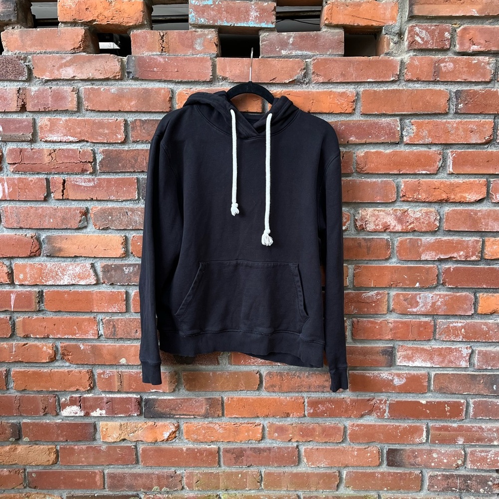 Pact Unisex Hoodie 100% Organic Cotton Size Medium Black